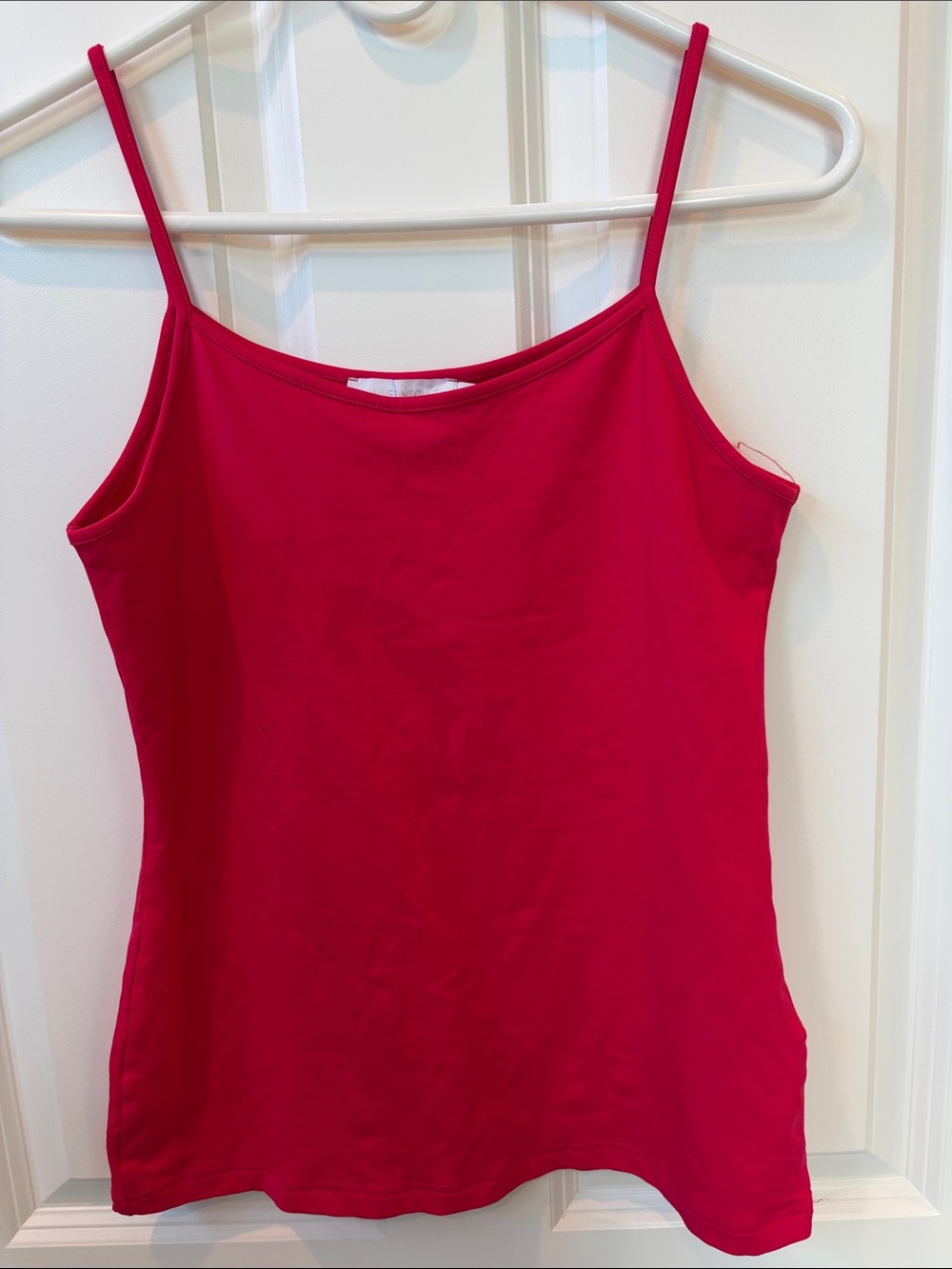 Anne Fontaine Dark Hot Pink Spaghetti-Strap Camisole